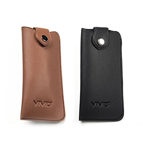 Image of Unisex Specs Snap Button Eyewear Dabbi Artificial Leather Soft Case Cover