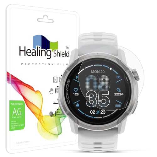 Healingshield �X�L���V�[���t���ی�t�B���� Screen Protector Anti-Fingerprint Anti-Glare Matte Film COROS APEX4 42mm�Ƃ̌݊�������