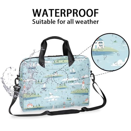 Bolso para laptop impermeable estilo barco 16'' miniatura 2