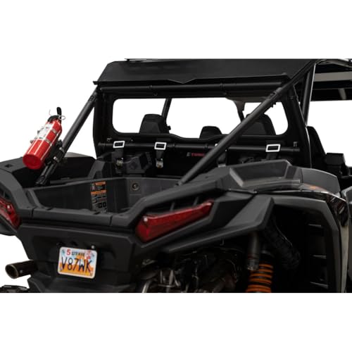 Tusk UTV Rear Glass Window With Speaker Cut Outs For POLARIS RZR XP 1000 Premium 2024