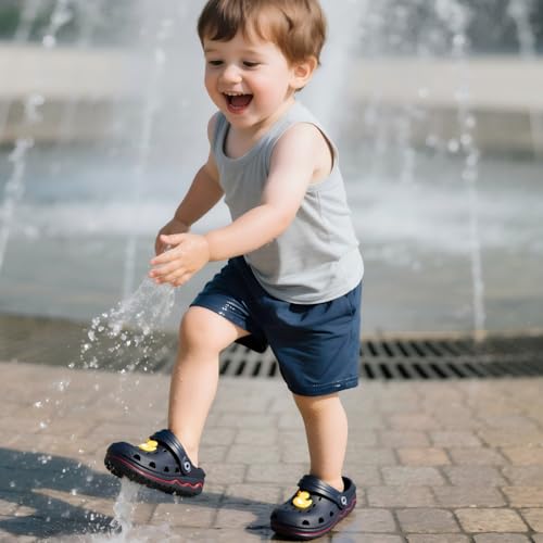 Image of Casazoe Toddler Garden Clogs Boys Girls Slip On Shoes Summer Outdoor Slides Sandals Baby Beach Pool Shoes