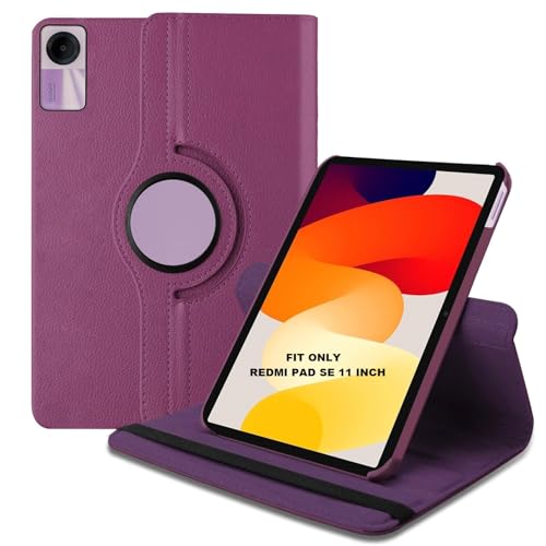Image of Xiaomi Redmi Pad SE 11 inch 360 Degree Rotating Cover (Purple)