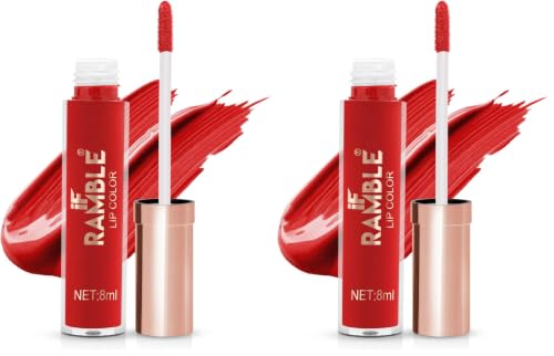 Image of Matte Quin Lip Color| Matte Texture|Long Wear |Smudge Proof |Waterproof-6ml (MQ Round-206) (Pack of 2)