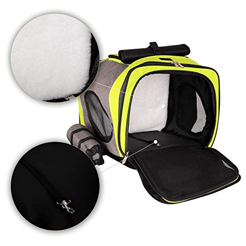 Lionto Zaino per Cani Borsa per Trasporto Cani