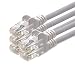 Produktbild 1aTTack CAT5 UTP Netzwerk-Patch-Kabel mit 2x RJ45 Stecker Set weiss 5 - Stück - 5m