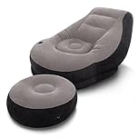 Intex - Lounge chair inflatable grey/black