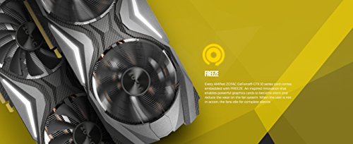 GeForce GTX 1080 8GB AMP! Edition ZT-P10800C-10PThree DP + HDMI + DVI Scheda Video Gaming VR Ready - Scheda video - Immagine 15