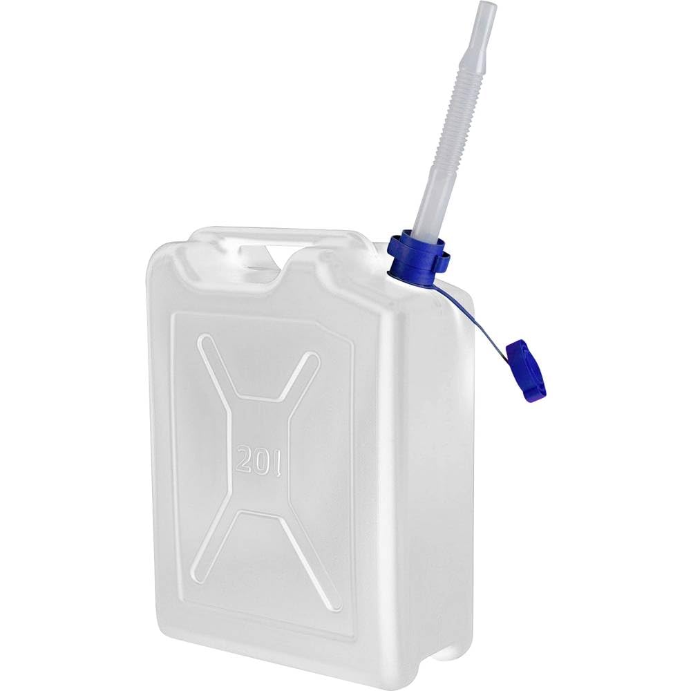 Pressol 21 127 870 Jerrican de l'armée pour AdBlue + Eau (contenance 20 l, jerrican en polyéthylène haute densité, robuste et résistant, diamètre du bec 20 mm)