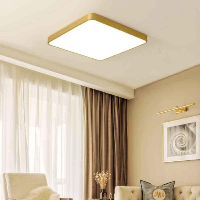 Plafonniers LED super mince pour couloir et plafond bas
