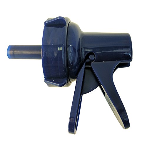 For Your Water 48mm Threaded Top Bottle with Non-Spill Cap Snap On Bottled Water Dispenser Tap - Blue