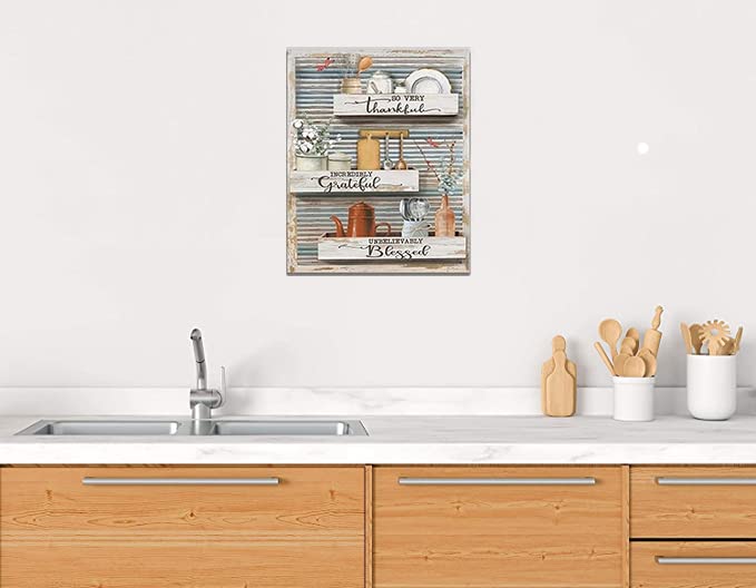 Impression sur toile rustique pour décoration de cuisine, cantine et restaurant - 4