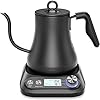 Jaybird Kaffe Variabele temperatuur roestvrij staal waterkoker met zwanenhals voor koffiespecialiteiten en thee…