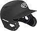 Rawlings MACHEXTR-B7-JR 2019 Mach Baseball Batting Helmet, Matte Black