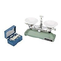 Mechanische Tablettwaage, Mechanische Laborwaage mit Gewichten, Labor-Lehrmittel für Chemische Physik, Waagen und Waagen, Laborwaagen und Waagen