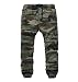 Boys Pull On Jogger Pants Camo Print Cuff Jogging Bottoms Army(Loose Fit) 5-6T