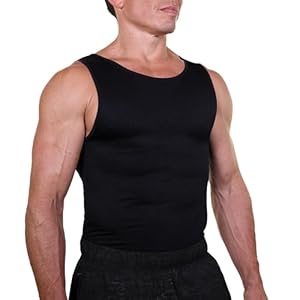 Esteem Apparel Herren Kompressions-Tanktop Schwarz