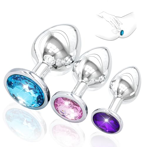 Stainless Steel Plug Anales Trainer Set Butt Sets Plug Toy Anales Adult Toys Plug Relaxing Anales Tool for Women Men Sunglasses Z20