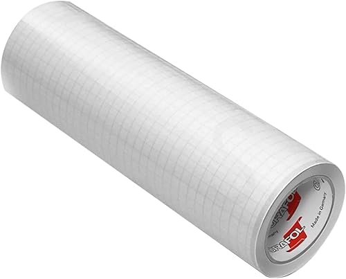 Miniatura 3 de Oracal Rollo de cinta de transferencia transparente de 12 pulgadas con rejilla para vinilo adhesivo, cinta de transferencia de vinilo para Cricut,