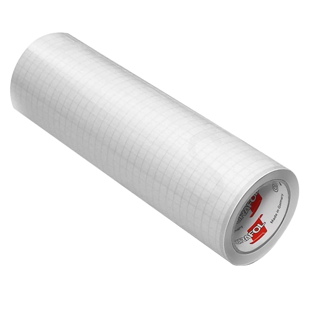 Oracal 12" Roll Clear Transfer Tape w/Grid for Adhesive Vinyl Vinyl