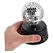 Cenroelon For Restaurant Bar for Outdoor and Stage Use Led Table Lamp Rotating Mirror Ball Battery-Powered