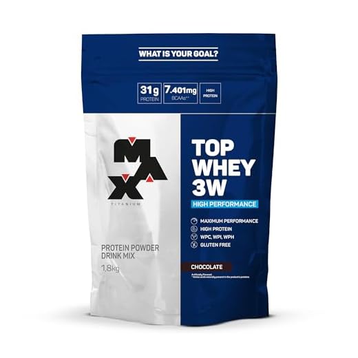Max Titanium Top Whey 3W + Performance Refil 1 8Kg Chocolate V01