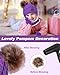 Senker Fashion Kids Winter Beanie Hat Scarf Gloves Set for Girls Boys Knit Warm Pompom Toddler Hats Mittens Neck Warmer