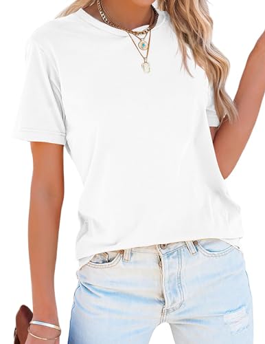 Zeagoo American Flag Shirts Short Sleeve Women Patriotic Shirt 4t...