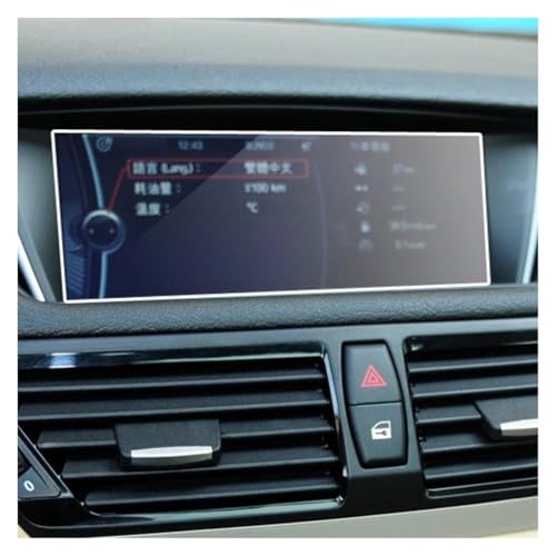 Protecteur d'écran navigation GPS voiture verre trempé pour écran LCD BMW X1 E84 8 pouces