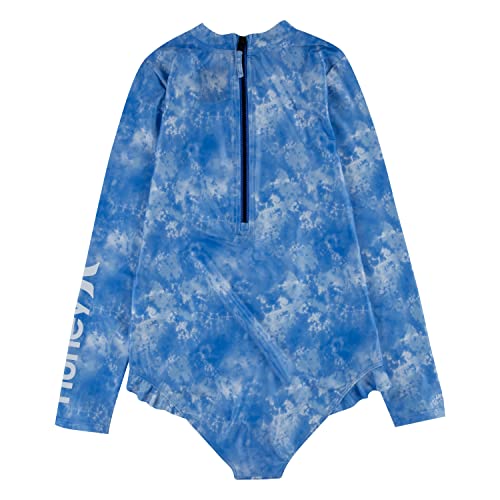Image of Hurley Girls Long Sleeve Rash Guard Swimsuit