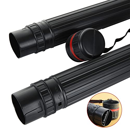 Fviexe 3Pcs Poster Tube, Small Poster Tube With Strap thumb #2