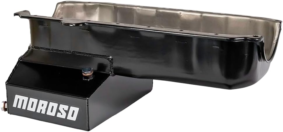 Moroso 21308 8" Oval Track Oil Pan for Chevy Small-Block Engines