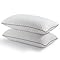 Twirest Shredded Memory Foam 2 Pack Pillow,Soft Hypoallergenic Dust Mite Resistant,Alleviate Neck Pain Hotel Pillow(48 * 74CM)