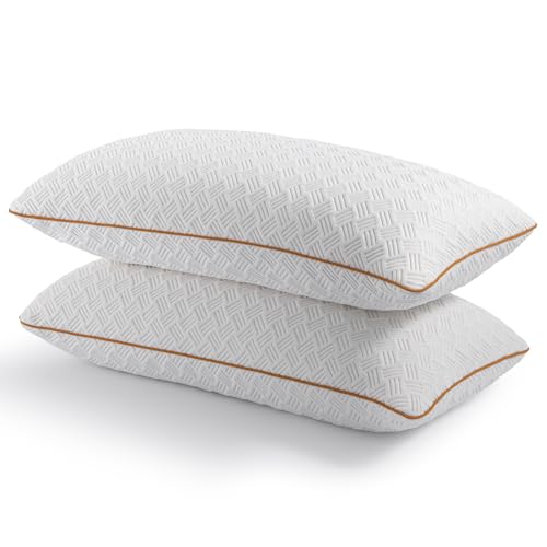 Twirest Pillows 2 Pack Shredded Cooling Memory Foam Pillows 48x74cm