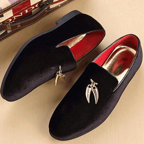 Men's Penny Flats Fashion Round Toe Loafers Slip-On Casual Dress Shoes Walking Shoes for Men4