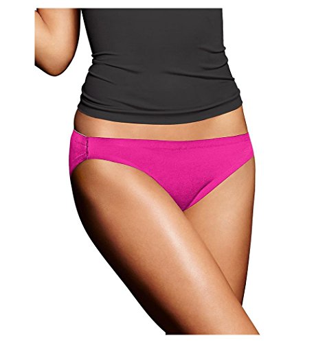 Maidenform Womens Comfort Devotion Bikini Panty, White, 6