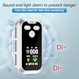 Gedsffati 5IN1 Plug in Smoke & Carbon Monoxide Detector& Combustible Natural Gas Alarm Combination Builti-in Backup Battery HD Screen [CO Smoke Gas Temp Humidity Sensor] for Indoor Home - Image 4