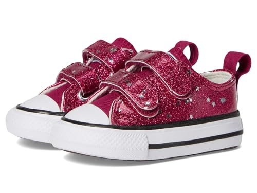 Converse Unisex-Baby Chuck Taylor All Star Glitter Easy on (Infant/Toddler) Sneaker