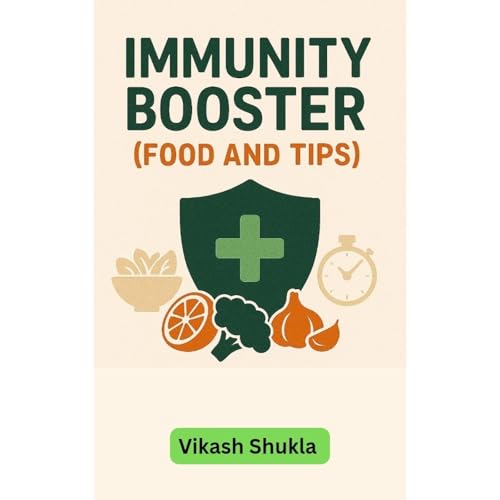 Immunity Booster Foods & Tips Audiolibro Por Vikash Shukla arte de portada