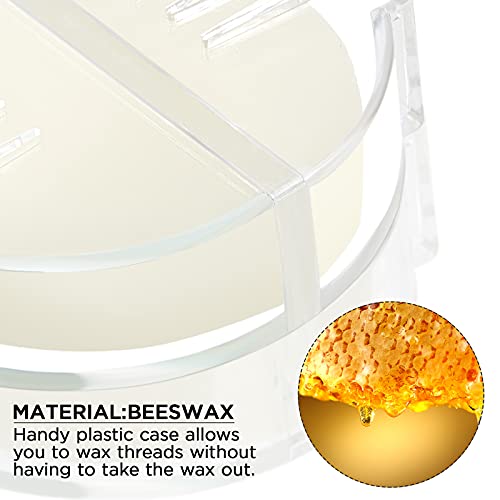 image for Maitys 2 Pcs Thread Wax Thread Conditioner Beeswax for Hand Sewing Emb