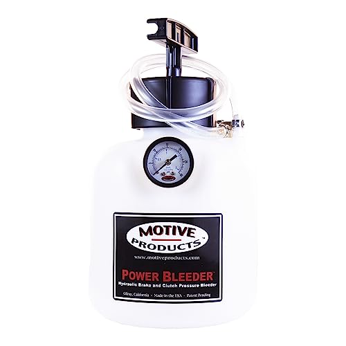 Motive Products 0252 American Power Bleeder 2-Quart Tank with Hose and Adapter, fits most American Vehicles from 1967 to Present