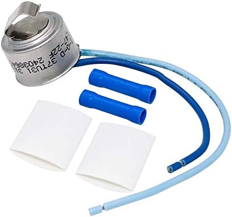 5303918202 Defrost Thermostat Refrigerator Defrost Heater Kit Fit for Ken-More & Frigi-daire Refrigerators Replaces AP2150133, 241619705, 833603, AH469510, EA469510, PS469510