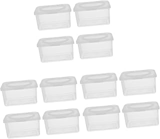 Toyvian Bebê 12 Peças Caixa De Lenços Umedecidos Para Bebês Dispensador De Lenços Umedecidos Para Bebês Recipiente Para Lenços Umedecidos Dispensador De Lenços Umedecidos Para Bebês