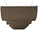 Windscreen4less 4' x 16' Retractable Sun Shade Canopy Cover Sliding Wave Shade Sail for Pergola Patio Deck Yard Gazebo Outdoor (Brown)