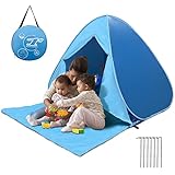 Mostop Pop Up Tent for Camping Sun Shelter UPF 50+ Instant Portable Beach Shade Canopy Umbrella with