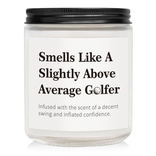 Golf Gifts Lavender Scented Candle