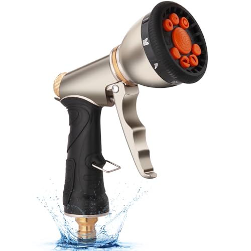 OFFCUP Hose Gun, 9 Modes, Metal Body, Zinc Alloy