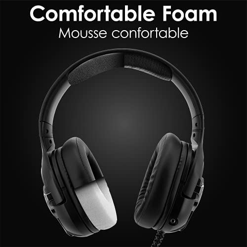 WarCry G-W10 Cuffie Gamer RGB - Audio Surround 7.1 Virtuale Software incluso Anti-Rumore- Compatibile PS4, PS5, Xbox One Series, PC, MAC -Telecomando - Microfono Staccabile - Cuffia gaming - Immagine 7