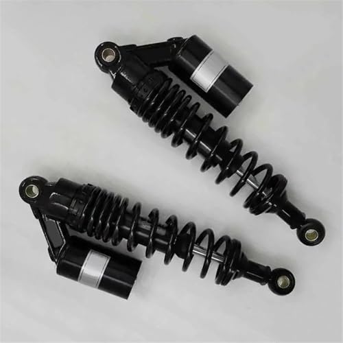 交換用ショック Motorcylce 330 ミリメートルユニバーサルアクセサリー 8 ミリメートルショックアブソーバー交換 に適合するヤマハ XJR1200 1997-2003 2002 2001 2000 1999 1998(All black)