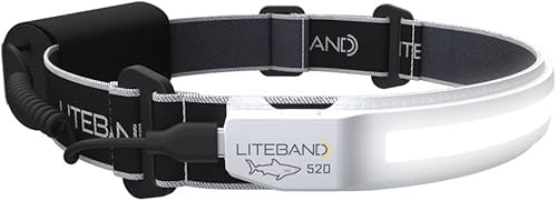 Liteband - Linterna frontal LED ligera ACTIV de 520 lúmenes, potente batería recargable de alta potencia, para campamento, correr, luz de casco disponible en Yaxa Colombia
