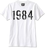 Lilith T-Shirt 1984 George Orwell Big Brother Anonymous Hacker Dystopia Sci-Fi, L White